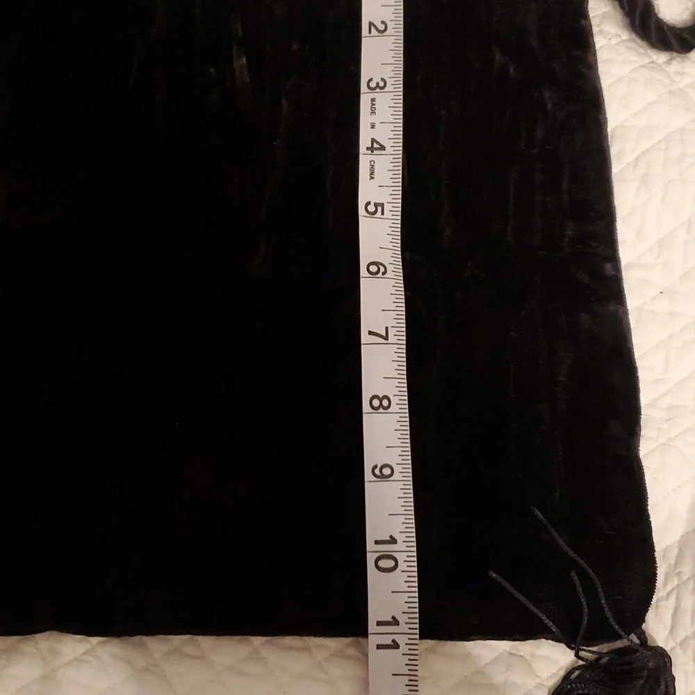 Vtg L.J.S Collection Velvet Bag - Picture 11 of 13
